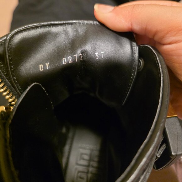 Givenchy Black 4G Terra Boots - Picture 8 of 8